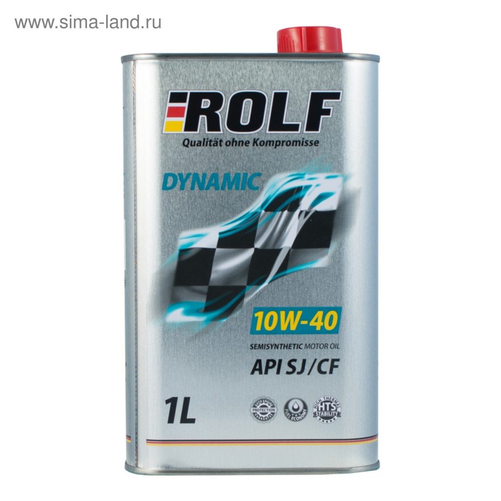 Масло моторное ROLF Dynamic SJ/CF 10w40 1л