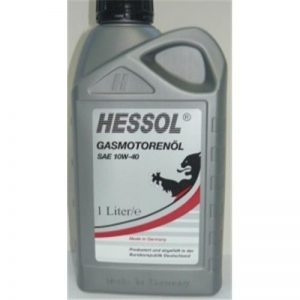 Масло моторное Hessol 10w40  Gasmotorenol SAE 10W40 (газ) 1л