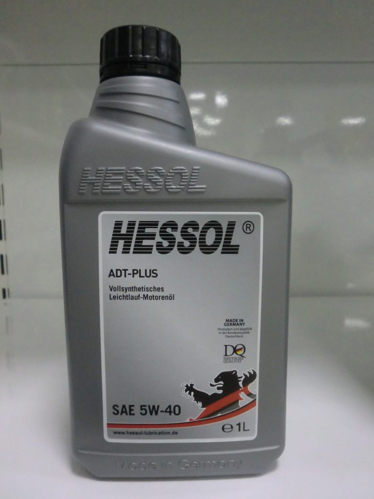 Масло моторное Hessol ADT-Plus SAE 5W40 1л
