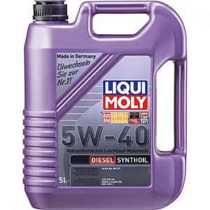 1927 Масло моторное LiquiMoly  Diesel Synthoil  5W40 5л
