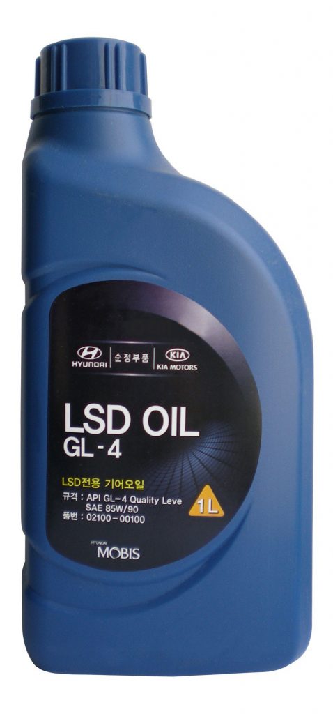 Масло трансмиссионное HYUNDAI LSD 85w90 GL-4 1л