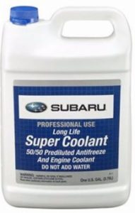 Антифриз SUBARU Coolant pre-mixed 3.8л