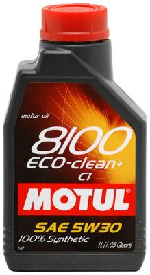 101542 Масло моторное MOTUL 8100 Eco-clean  5w30 1л