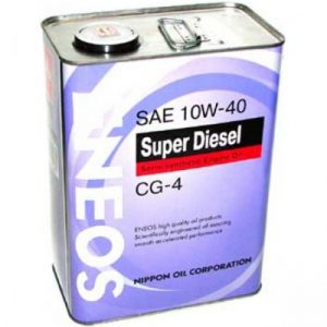 Масло моторное ENEOS Super Diesel 10W40 4л