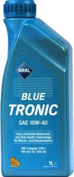 Масло моторное ARAL Blue Tronik 10w40 1л