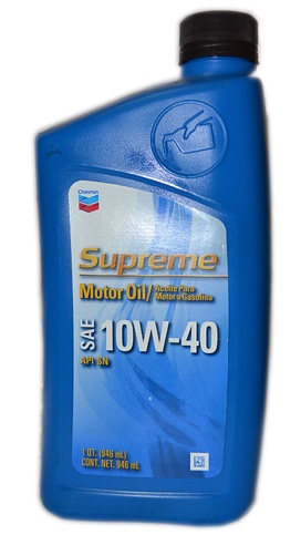 Масло моторное Chevron Supreme 10w40 1л
