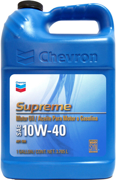Масло моторное Chevron Supreme 10w40 4,8л