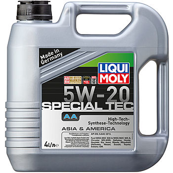 7621 Масло моторное LiquiMoly Leichtl. Special АА 5W20 4л