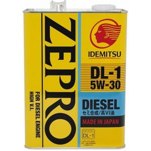 Масло моторное IDEMITSU ZEPRO Diesel 5W30 DL-1 4л