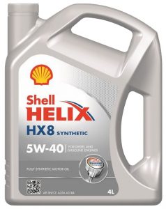 Масло моторное SHELL Helix HX8 5w40 4л
