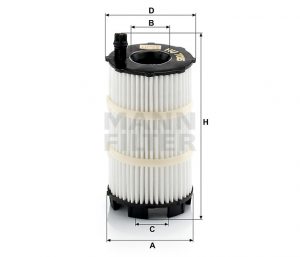 Фильтр маслянный HU 7005х (HU 718/8х)