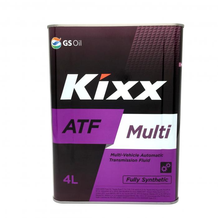Масло трансмиссионное KIXX ATF Multi Plus 4л