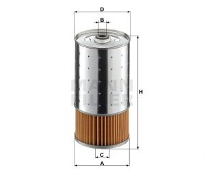 Фильтр маслянный PF 1050/1N