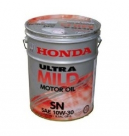 Масло моторное HONDA Ultra Mild SN 10w30 20л (Япония)