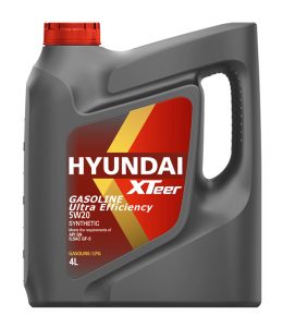 Масло моторное HYUNDAI Xteer Gasoline Ultra Efficiency SN/GF-5 5W20 4 л