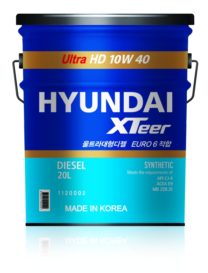 Масло моторное HYUNDAI XTeer Heavy Duty Ultra CJ-4/SL 10w40 20л