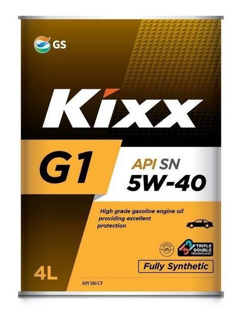 Масло моторное KIXX G1 SN/CF 5w40 4л