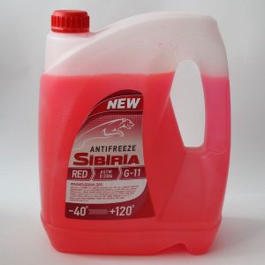 Антифриз SIBIRIA  -40  5л (красный)
