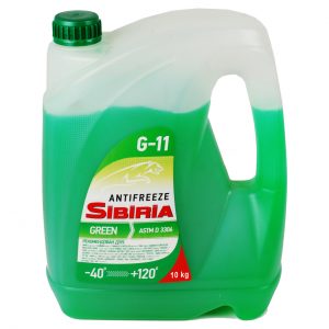 Антифриз SIBIRIA  -40 10л (зеленый)